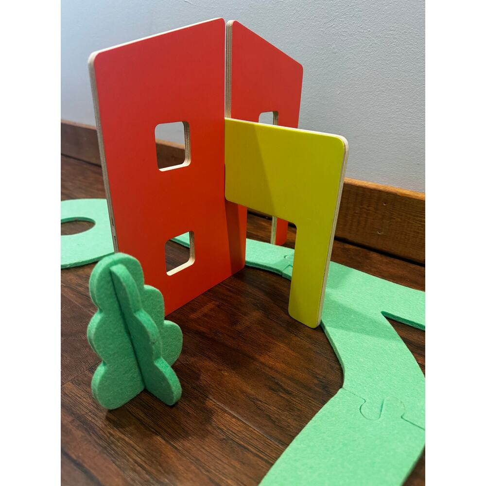 Lovevery Wooden Foam Modular Village Pathway Swing Wheelchair Boy Girl Set *READ - Picture 6 of 9
